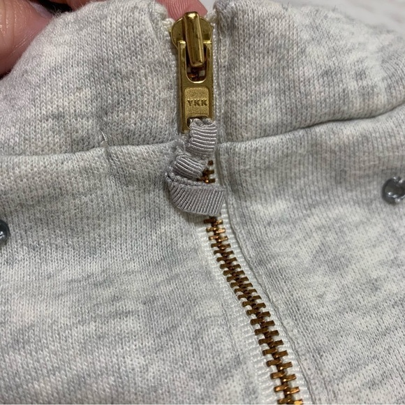 CREWCUTS by J. Crew Gray embellished Sweater Size 4 / 5 - Picture 4 of 7